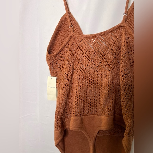 Abercrombie & Fitch Brown Knit Bodysuit - Picture 5 of 6
